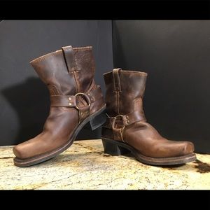Frye 8R harness boot size 8